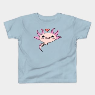 Friendly Axolotl Kids T-Shirt